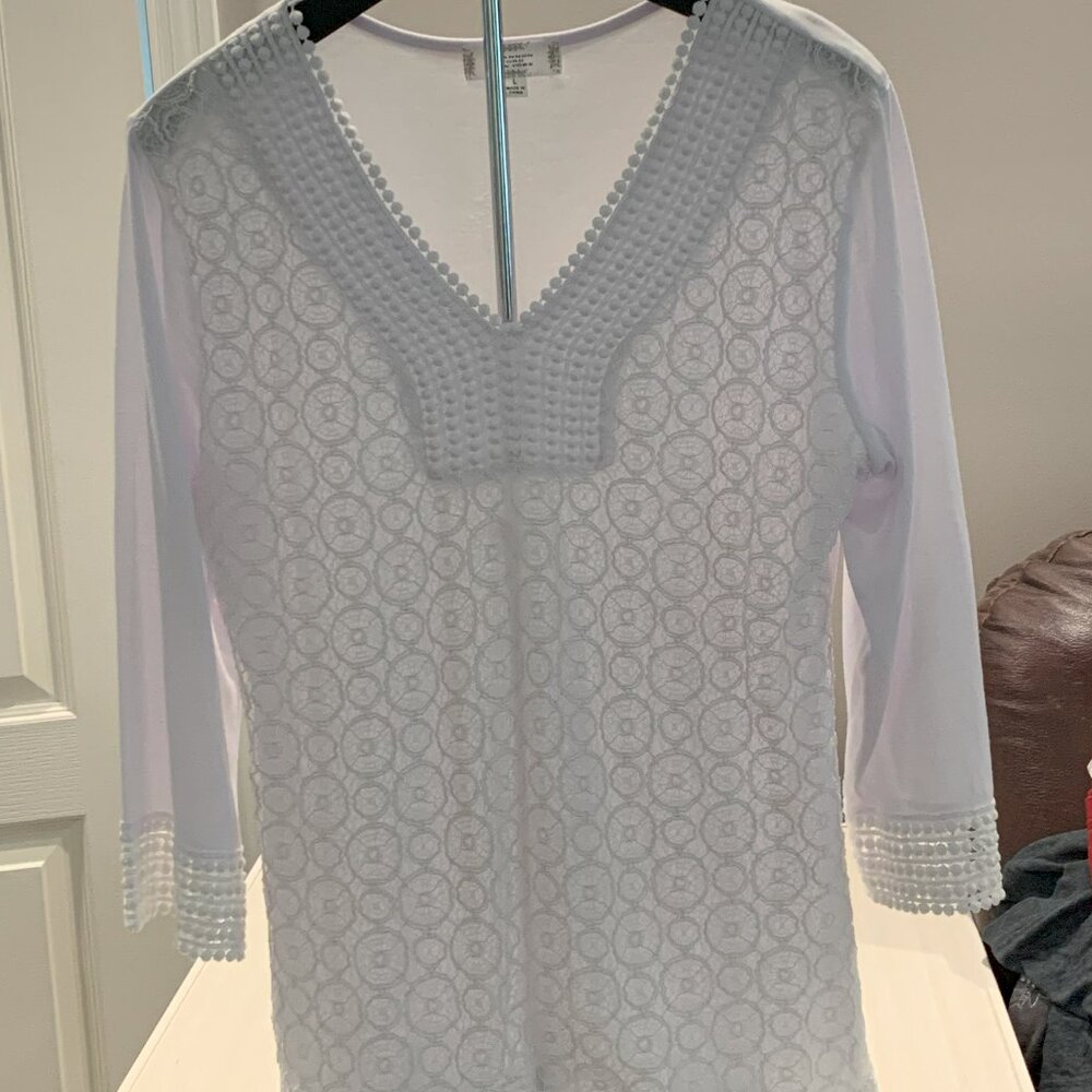 Shannon Ford New York 3/4 Sleeve Top